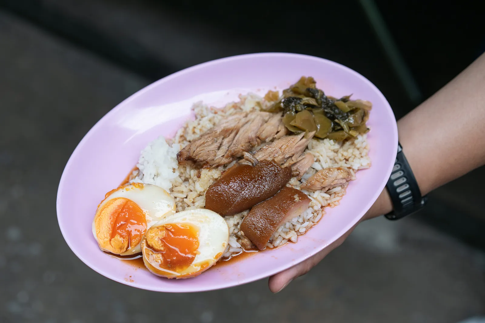 Pad Krapow with fried egg